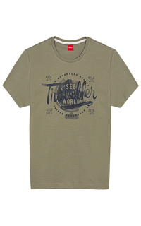 Хлопковая футболка S.Oliver Casual Man