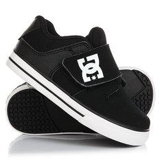 Кеды кроссовки низкие детские DC Pure V Ii Black/White