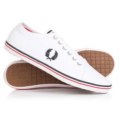 Кеды кроссовки низкие Fred Perry Kingston Twill White