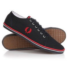 Кеды кроссовки низкие Fred Perry Kingston Twill Black