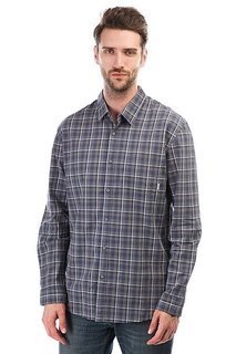 Рубашка в клетку Quiksilver Everydacheckls Check Night Shadow