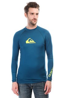 Гидрофутболка Quiksilver All Time Ls Morocco Blue