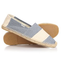 Эспадрильи Soludos Original Stripe Barca Chambray Natural