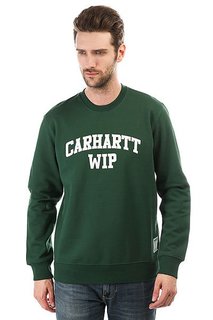 Толстовка классическая Carhartt Sporty Sweatshirt Fir/White