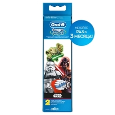 ORAL-B Насадки для электрической зубной щетки Stages Power Star Wars EB10K 2 шт.