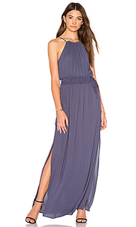 Drawstring halter maxi - krisa