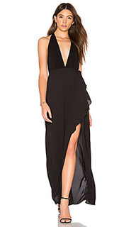 Вечернее платье с глубоким v-образным вырезом - BCBGMAXAZRIA