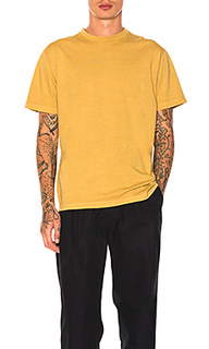 Natural dyed block tee - Maiden Noir