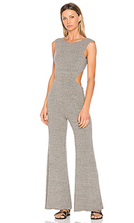 Rib wrap jumpsuit - Enza Costa