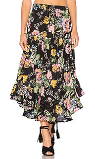 Delilah frilled midi skirt - AUGUSTE