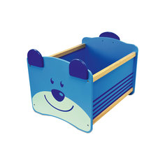 Ящик для хранения Медведь, Im Toy, синий