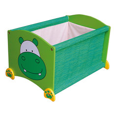 Ящик для хранения Бегемот, Im Toy, зеленый