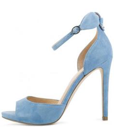 Замшевые босоножки с регулируемым ремешком Guess