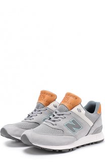 Замшевые кроссовки 576 с перфорацией New Balance