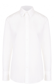 Хлопковая блуза прямого кроя Yohji Yamamoto