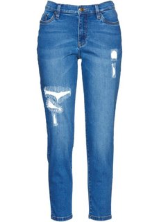 Джинсы длины 7/8 дизайна Maite Kelly (голубой) Bonprix