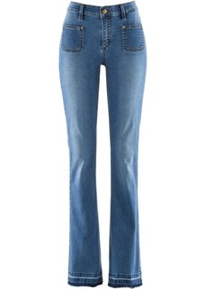 Дизайн от Maite Kelly: джинсы Bootcut с эффектом пуш-ап (голубой) Bonprix