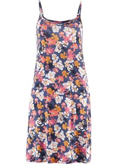 Трикотажное платье (индиго с рисунком) Bonprix