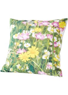 Чехол для подушки Цветочная лужайка (цветочная лужайка) Bonprix