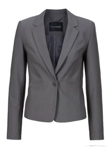 Блейзер (серый меланж) Bonprix