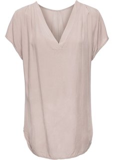 Сатиновая блузка (розовый) Bonprix