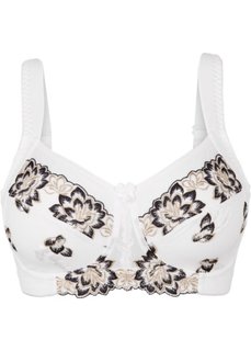 Бюстгальтер-минимайзер без косточек, чашка C (экрю) Bonprix