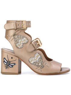 beaded insect sandals Laurence Dacade