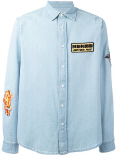 denim patched shirt Kenzo