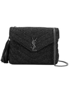 тканая сумка на плечо Monogram Saint Laurent