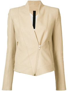 shawl lapel biker jacket Gareth Pugh