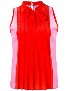 блузка с отделкой в складку Fausto Puglisi