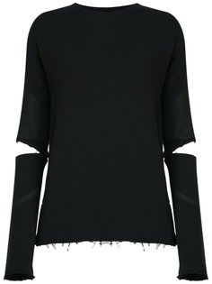 cut out details sweatshirt Andrea Bogosian