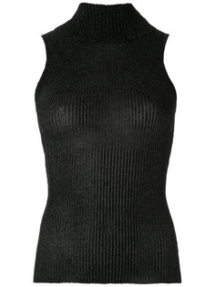 knitted turtle neck tank Gig