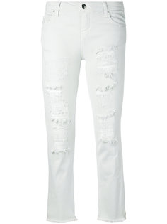 ripped cropped jeans Iro