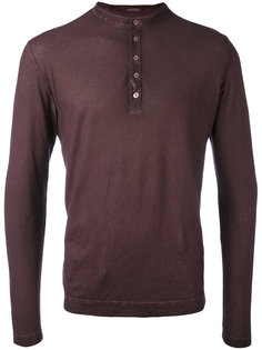buttoned sweatshirt Massimo Alba