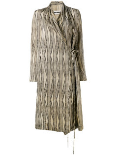 Cayman wrap coat Uma Wang
