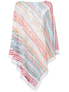 striped poncho Missoni