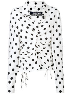polka dot blouse Jacquemus