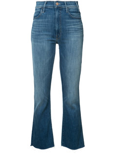 cropped kick jeans Mother