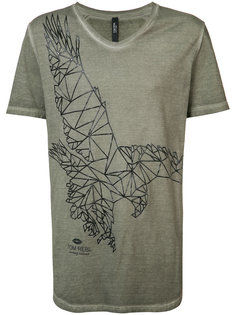 bird embroidered T-shirt Tom Rebl