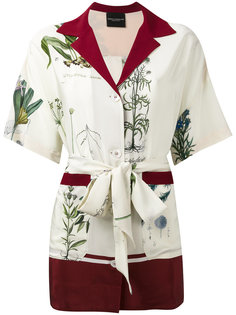 belted shirt Erika Cavallini