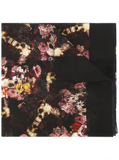 floral print scarf Dior Homme