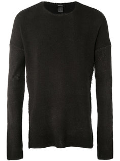 свитер с простроченной отделкой Avant Toi