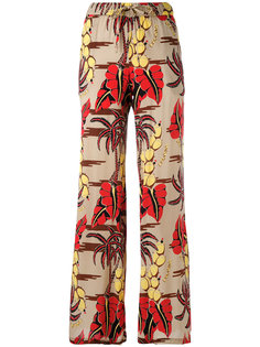 floral print trousers  P.A.R.O.S.H.