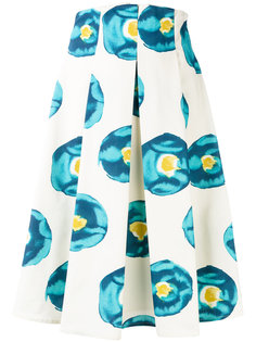 юбка с цветочным принтом и складками  Eggs