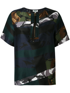 zip detail blouse Kenzo