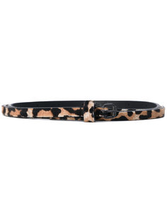 leopard print belt  Haider Ackermann