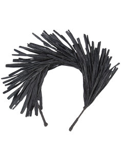 fringed hairband Gigi Burris Millinery