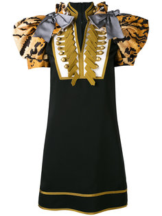 платье в стиле милитари  Dsquared2