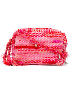 woven charm crossbody bag Ancient Greek Sandals